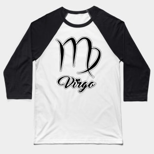 Virgo Zodiac Design Baseball T-Shirt